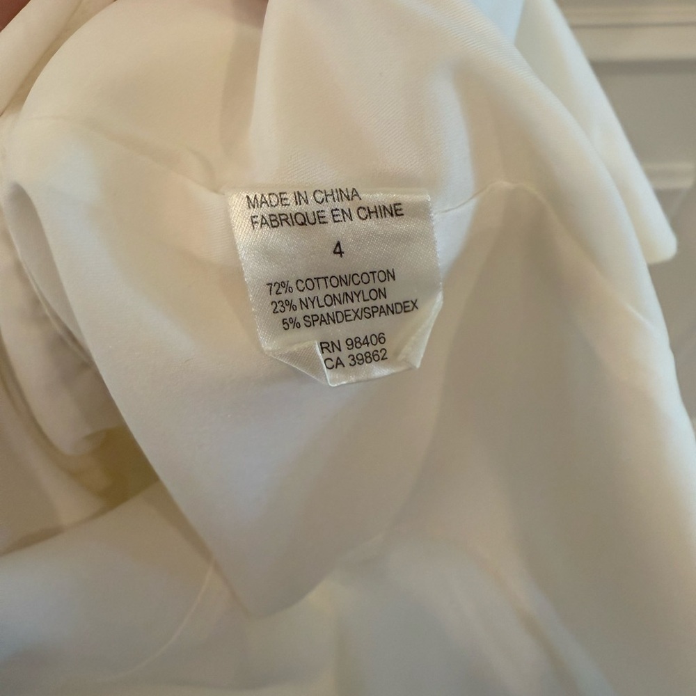 Nwot Theory Ruffle Button Front Midi Dress - image 5